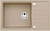 Фото товара: ALVEUS INTERMEZZO 130 GRANITAL BEIGE - G55, мойка, гранит, бежевый (в комплекте с сифоном 1117292)