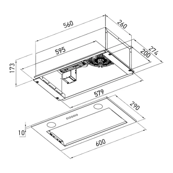 Детальное фото товара: MEFERI INBOX60BK LIGHT