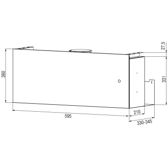 Детальное фото товара: Krona SOPHIE 600 BLACK S