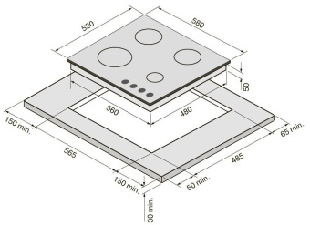 Детальное фото товара: Krona NEBEL 60 WH W