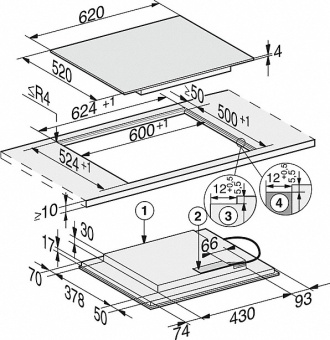 Детальное фото товара: Miele KM7564 FL