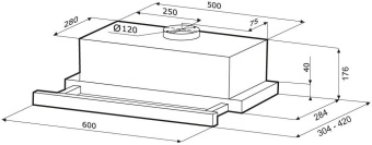 Детальное фото товара: Krona VENDY 600 BLACK (1 мотор)