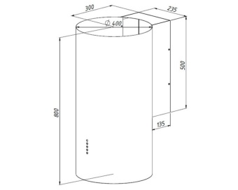 Детальное фото товара: AKPO WK-10 Balmera WL 40 см. черный