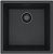 Фото товара: ALVEUS OMNI 20 GRANITAL DEEP BLACK-G90 BE, мойка, гранит, черный матовый (в комп. с сифоном 1148151)
