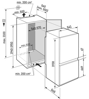 Детальное фото товара: Liebherr ICNSd 5603-20 001 Pure NoFrost