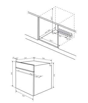 Детальное фото товара: Kuppersberg HO 603 Black glass
