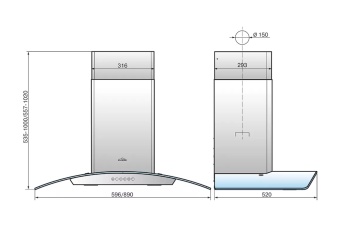 Детальное фото товара: Elikor Аметист S4 60П-700-Э4Д черн/тонир
