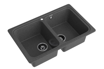 Детальное фото товара: GranFest STANDART GF-S-780 K, мойка, мрамор, графит