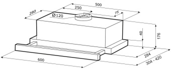 Детальное фото товара: Krona VENDY 600 INOX (1 мотор)