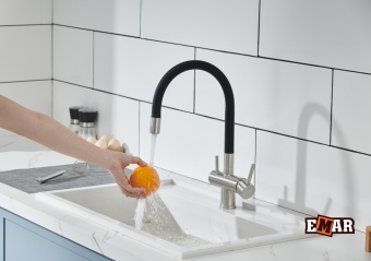 Детальное фото товара: Emar EC-3015, смеситель, сатин