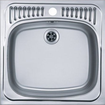 Детальное фото товара: ALVEUS BASIC 130 NAT-60, мойка, нержавеющая сталь (в комплекте с сифоном 1011717)