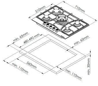Детальное фото товара: Kuppersberg FS 73 Ant