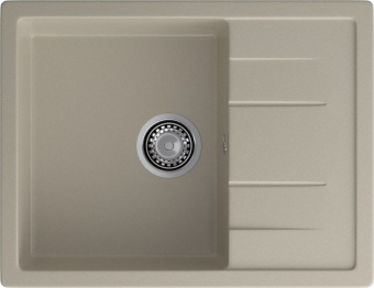 Детальное фото товара: GranFest QUADRO GF-Q-650 L, мойка, мрамор, топаз