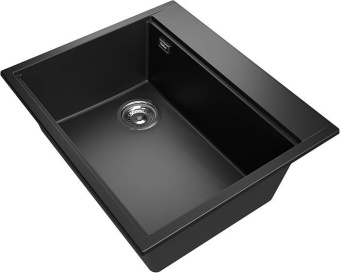 Детальное фото товара: Rivelato TESORO TR-605-L antracite, мойка, гранит, антрацит