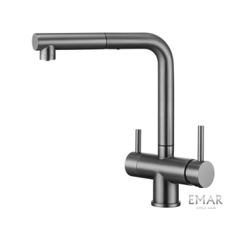 Детальное фото товара: Emar ECB-7017 PVD dark, смеситель, черный