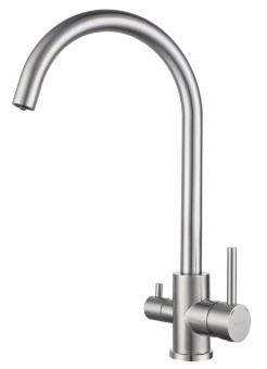 Детальное фото товара: GranFest GF-Z-5420, смеситель, нержавеющая сталь