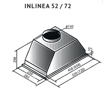 Детальное фото товара: Kuppersberg INLINEA 52 Black