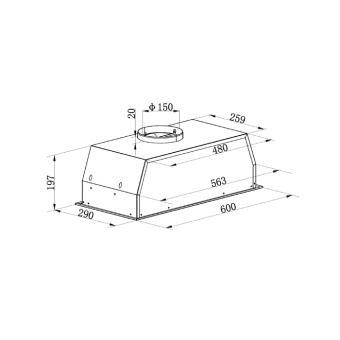 Детальное фото товара: Maunfeld THAMES 603PM Inox