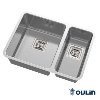 Детальное фото товара: Oulin OL-0369L, мойка, нержавеющая сталь сатин