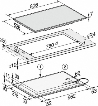 Детальное фото товара: Miele KM7575 FR