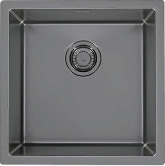 Детальное фото товара: ALVEUS QUADRIX MONARCH 30 ANTHRACITE, мойка, нержавеющая сталь, антрацит