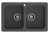 Детальное фото товара: GranFest STANDART GF-S-780 K, мойка, мрамор, графит