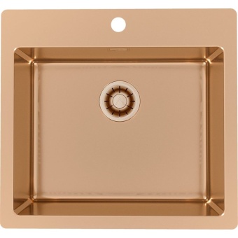 Детальное фото товара: ALVEUS PURE MONARCH 70 new BRONZE FS, мойка, нержавеющая сталь (с выпуском без сифона)