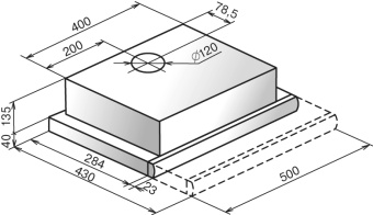 Детальное фото товара: Elikor Интегра 50П-400-В2Л крем/крем  