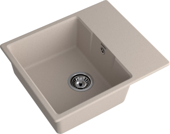 Детальное фото товара: GranFest URBAN GF-UR-658L, мойка, гранит, песочный